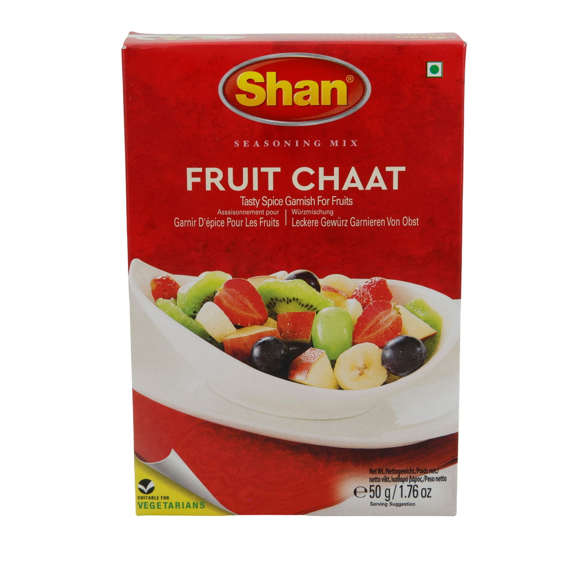 Fruit Chaat Shan | Würzmischung | Für Obstsalat | 50 g SHAN
